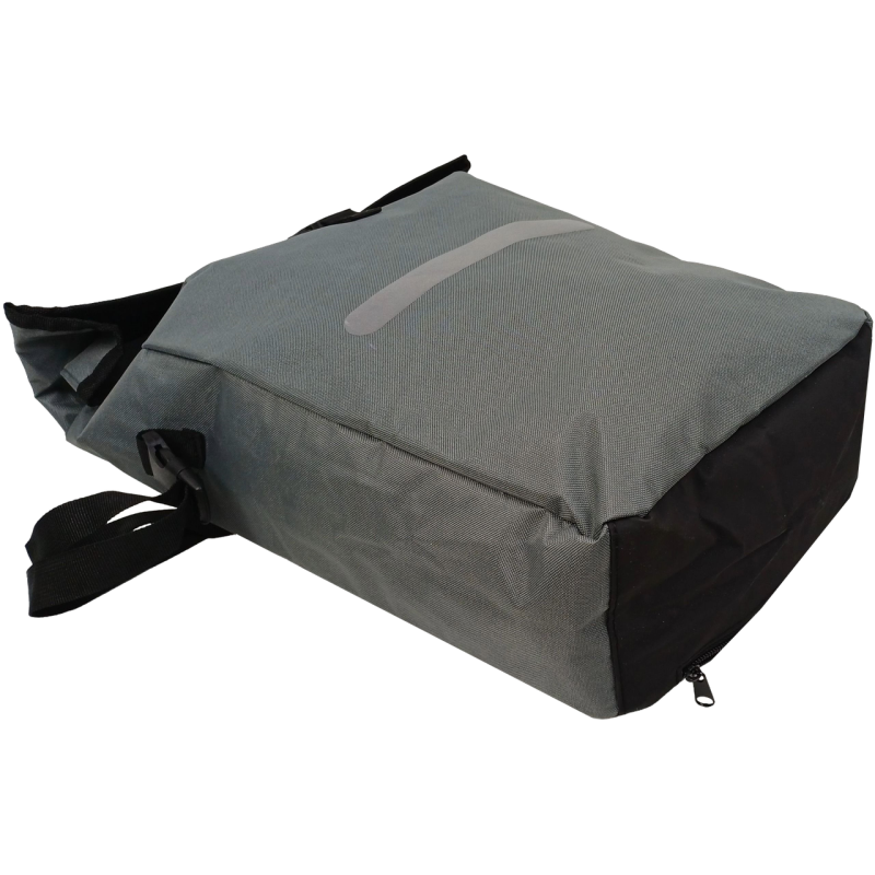 Велосипедная сумка на багажник с дождевиком 22L Bikemate серая