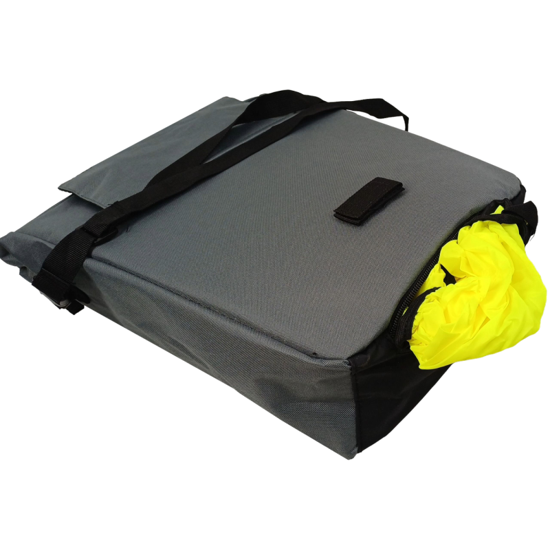 Велосипедная сумка на багажник с дождевиком 22L Bikemate серая