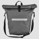 Велосипедная сумка на багажник с дождевиком 22L Bikemate серая