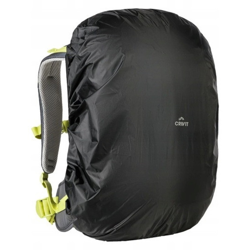 Спортивный рюкзак с дождевиком 30L Crivit черный с желтым