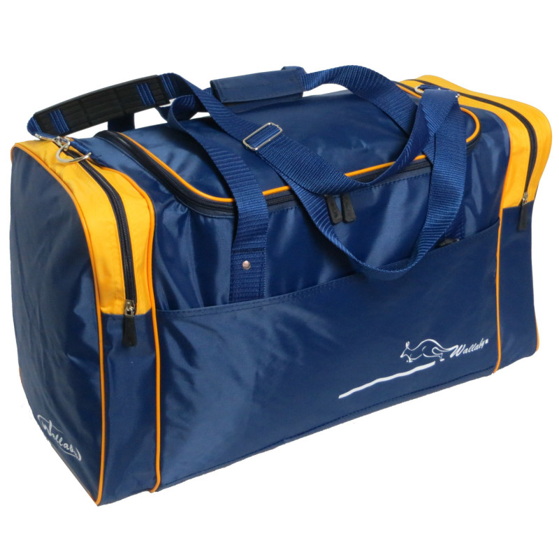 Дорожная сумка 60L Wallaby, Украина синяя с желтым 430-3