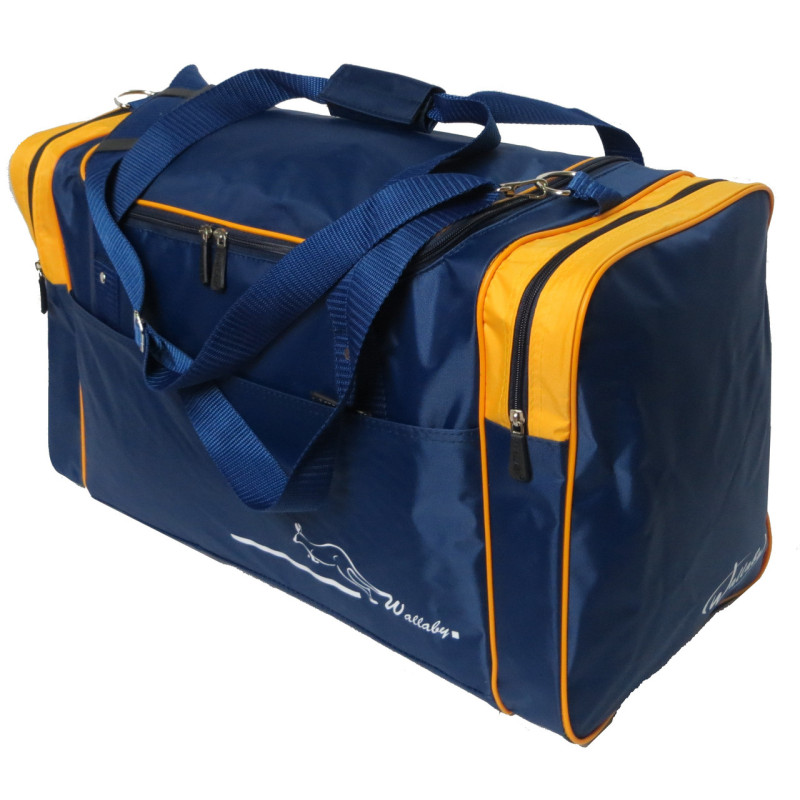 Дорожная сумка 60L Wallaby, Украина синяя с желтым 430-3