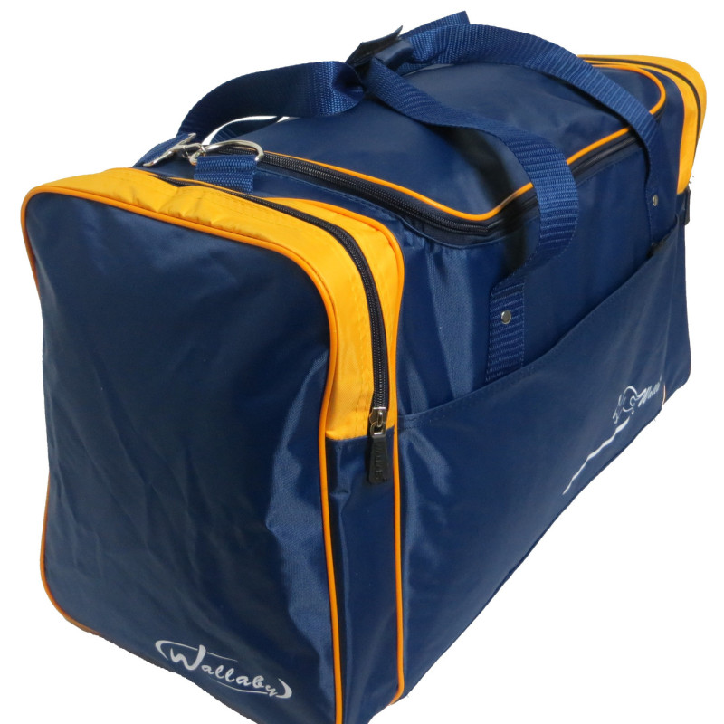 Дорожная сумка 60L Wallaby, Украина синяя с желтым 430-3
