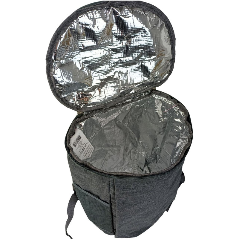 Терморюкзак для продуктів 14L Cooling сірий