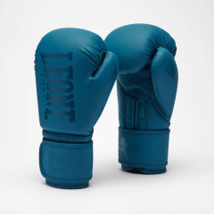 Боксерські рукавиці Leone GN058 TONE X Teal, 14 унцій, Натуральна шкіра, Синій