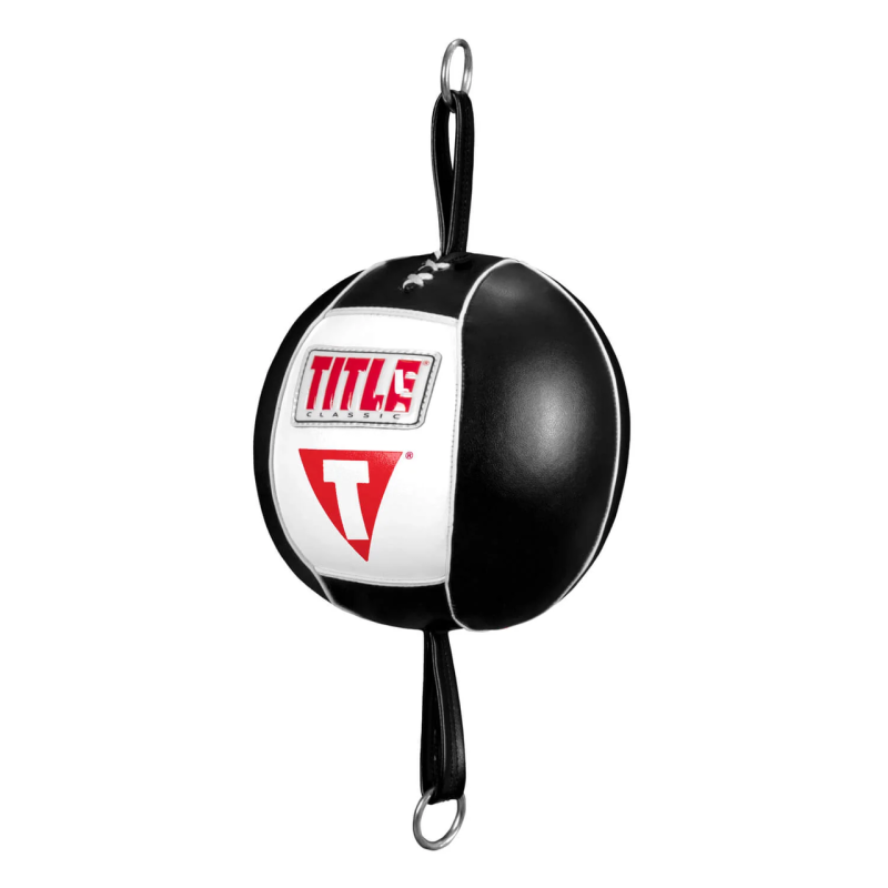 Груша боксерська на розтяжках TITLE Classic Double End Bag 3.0 White/Red розмір 5