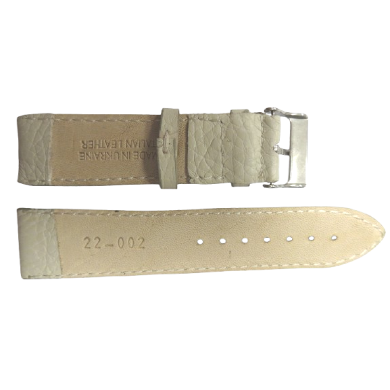 Ремінець для годинника Mykhail Ikhtyar бежевий S22-002s beige
