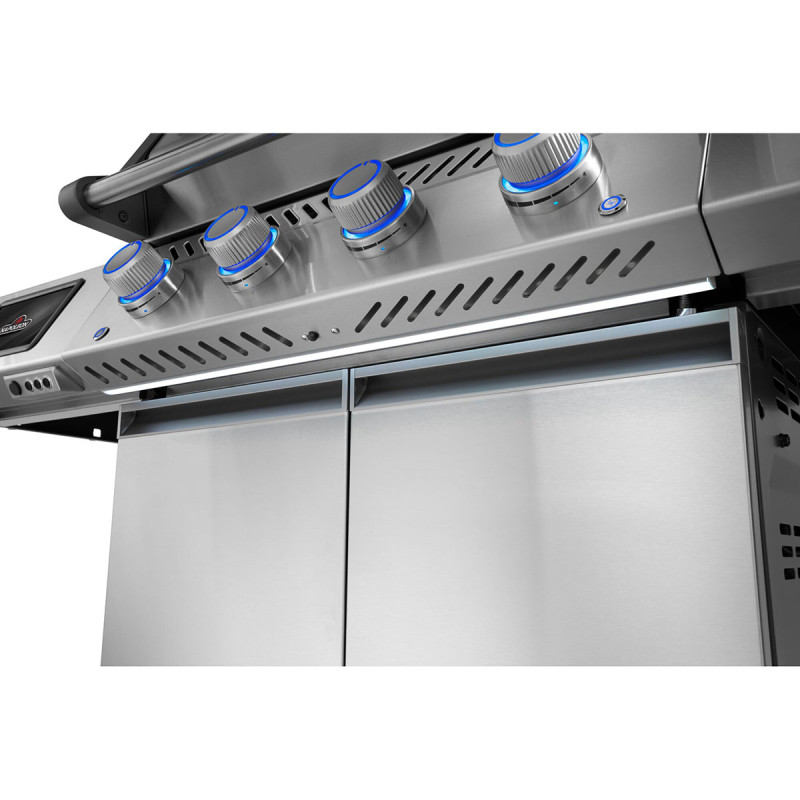 Газовий гриль Napoleon Prestige PRO 500 Connected з бічною конфоркою Sizzle Zone та вертілем нерж сталь PRO500VXRSIBPSS Код: 013841