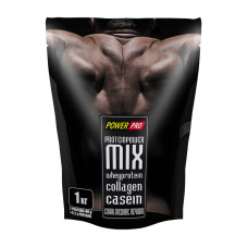 Протеин, Protein Power MIX, Power Pro, 1 кг (Медовое печенье)