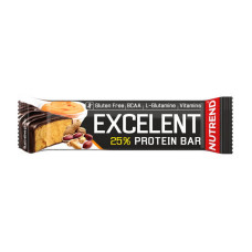 Протеїновий батончик, Excelent Protein Bar, Nutrend, 85 г (Арахісова паста)
