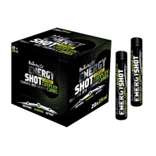 Передтренувальний комплекс, Energy Shot, BioTech, 20 × 25 мл (Лимон)