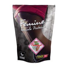 Протеин, Femine, Power Pro, 1 кг (Клубника со сливками)