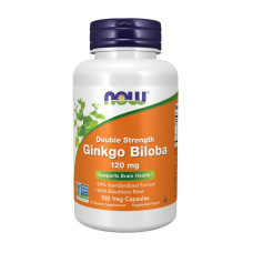 Добавка для здоровья, Ginkgo Biloba 120 mg, NOW, 100 капсул