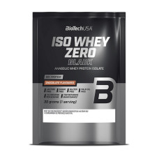 Ізолят протеїну, Iso Whey Zero Black, BioTech, 30 г (Ваніль)