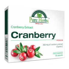 Добавка для здоровья, Cranberry Extract Premium 360 mg, OLIMP, 30 капсул