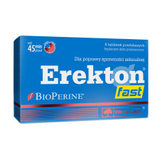 Добавка для здоровья, Erekton Fast, OLIMP, 8 таблеток