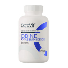 Витамины и минералы, Iodine, OstroVit, 250 таблеток