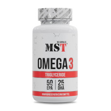 Омега-3, Omega 3 Triglyceride, MST, 90 капсул