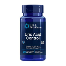 Добавка для здоровья, Uric Acid Control, Life Extension, 60 капсул