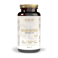 Добавка для здоровья, Resveratrol 200 mg, Evolite Nutrition, 100 капсул