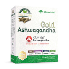 Ашваганда, Gold Ashwagandha, OLIMP, 60 капсул