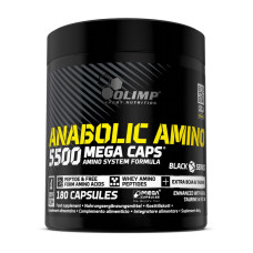 Аминокислоты, Anabolic Amino 5500, OLIMP, 180 капсул