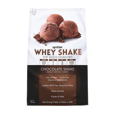 Сывороточный протеин, Whey Shake, Syntrax, 907 г (Шоколадный коктейль)
