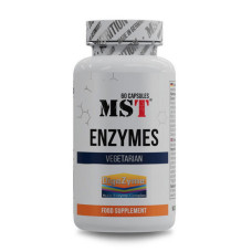 Добавка для здоровья, Enzymes, MST, 60 капсул