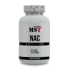 Добавка для здоровья, NAC 696 mg, MST, 120 капсул