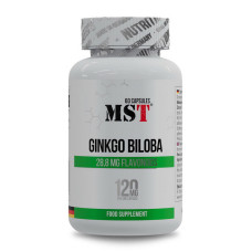 Добавка для здоровья, Ginkgo Biloba 120 mg, MST, 60 капсул
