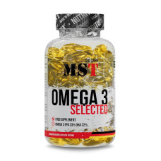 Омега-3, Omega 3 Selected, MST, 120 капсул
