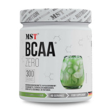 BCAA, BCAA Zero, MST, 300 г (Зелёное яблоко)