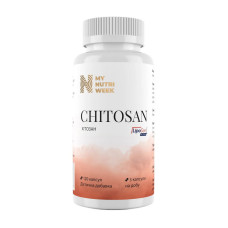 Жироспалювач, Chitosan, My Nutri Week, 120 капсул