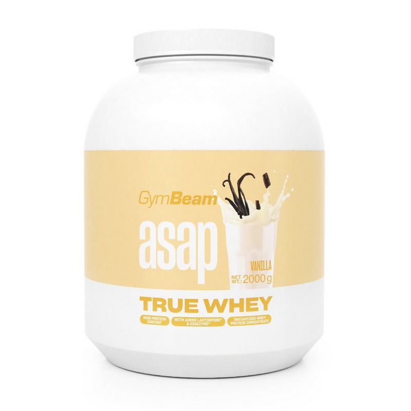 GymBeam Asap True Whey (2 kg, vanilla) GymBeam Asap True Whey (2 kg, vanilla)