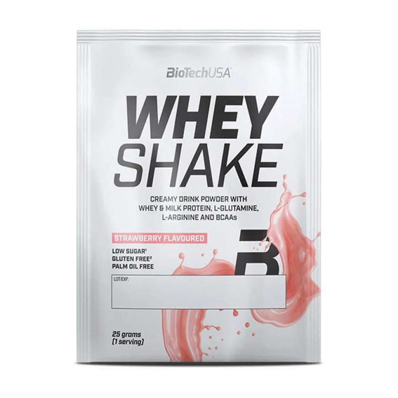 BioTech Whey Shake (25 g, strawberry) BioTech Whey Shake (25 g, strawberry)