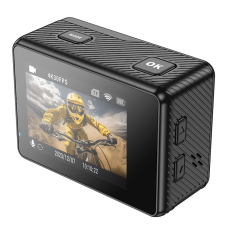 Екшн-камера HOCO DV101 dual color screen sports camera Black