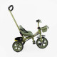 Велосипед 3-х колесный BS-70240 Best Trike колеса EVA переднее 10”, заднее 8”, стальная рама, УКР Озвучка , родительская ручка, в коробке
