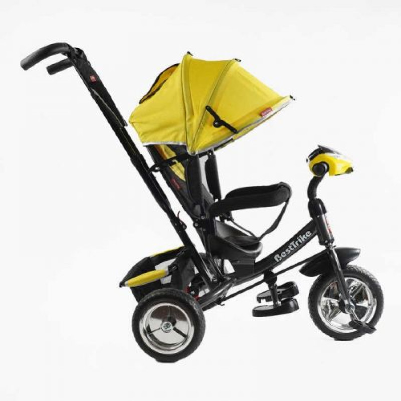 Велосипед 3-х колесный 6588 Best Trike (1) КОЛЕСО ПЕНА, d=25см переднее, d=20см задние, фара музыкальная, USB, Bluetooth, в коробке