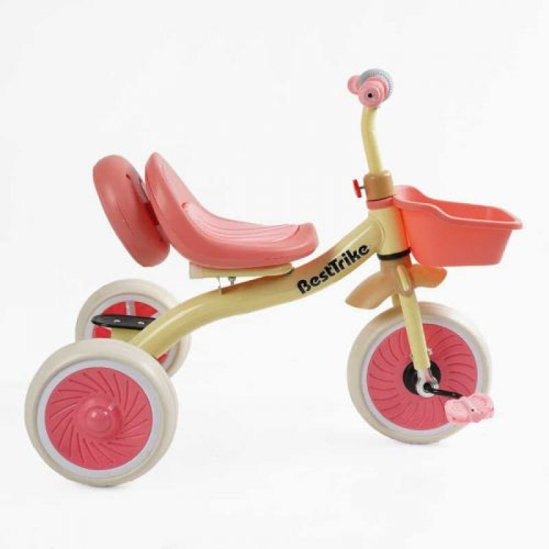 Велосипед 3-х колесный BS-41363 Best Trike (1) колеса EVA переднее 10ʼʼ, заднее 8ʼʼ, стальная рама, УКР.