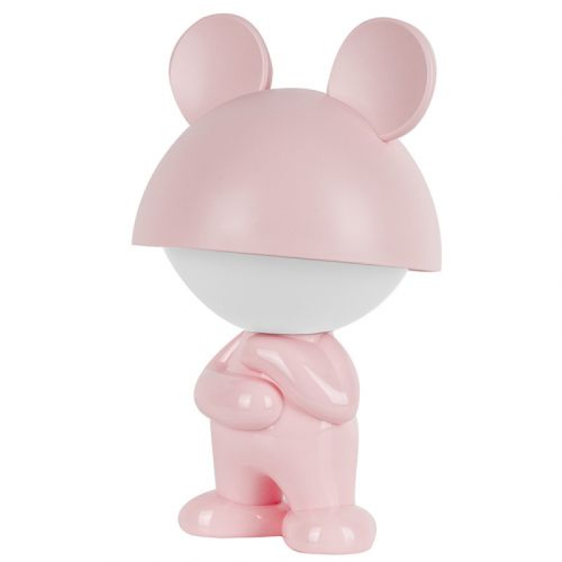 Светильник-ночник LED с аккумулятором Dreamy Mouse, розовый