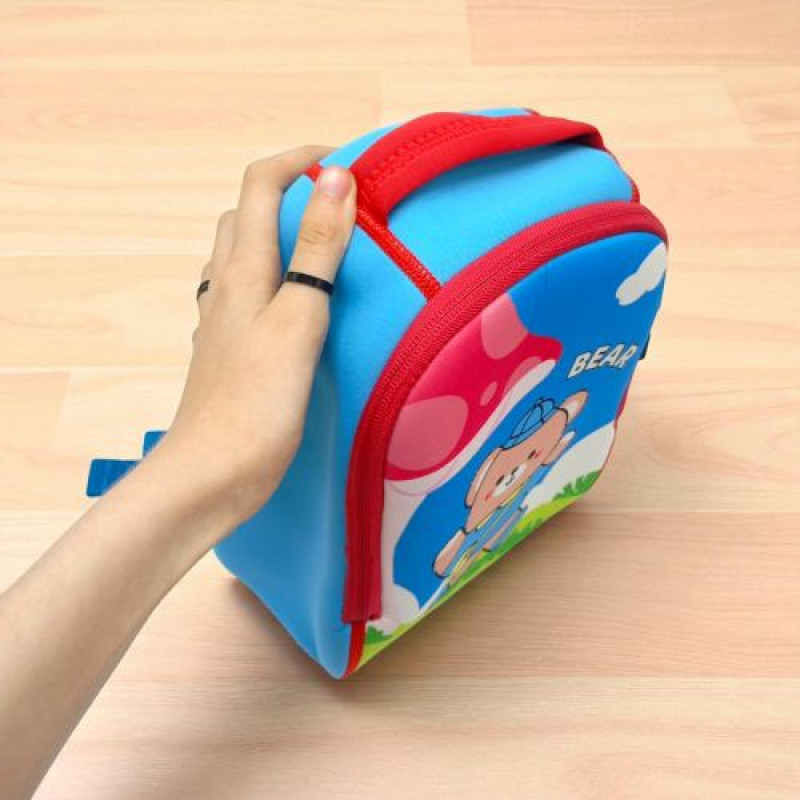 Рюкзак одно отделение, 26 см, в пакете (ОРАНЖЕВЫЙ)