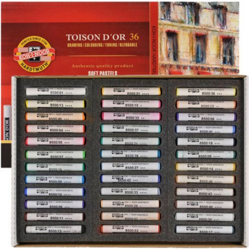 Пастель TOISON D'OR, 36 цв.