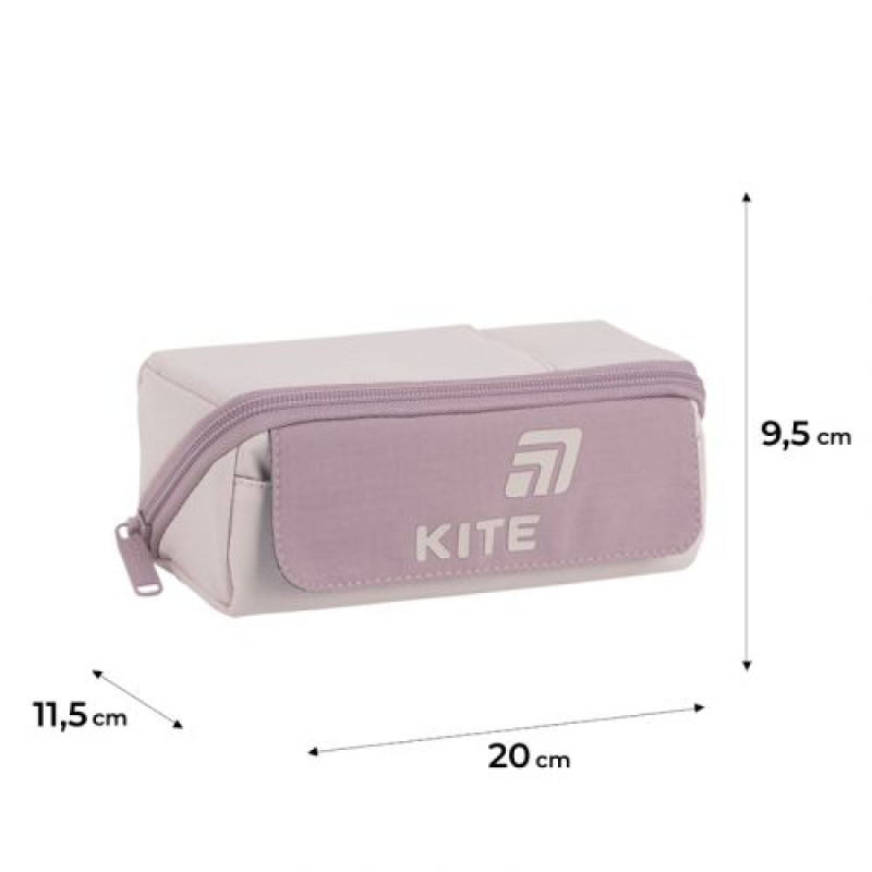 Пенал Kite 2702-5 светло-розовый