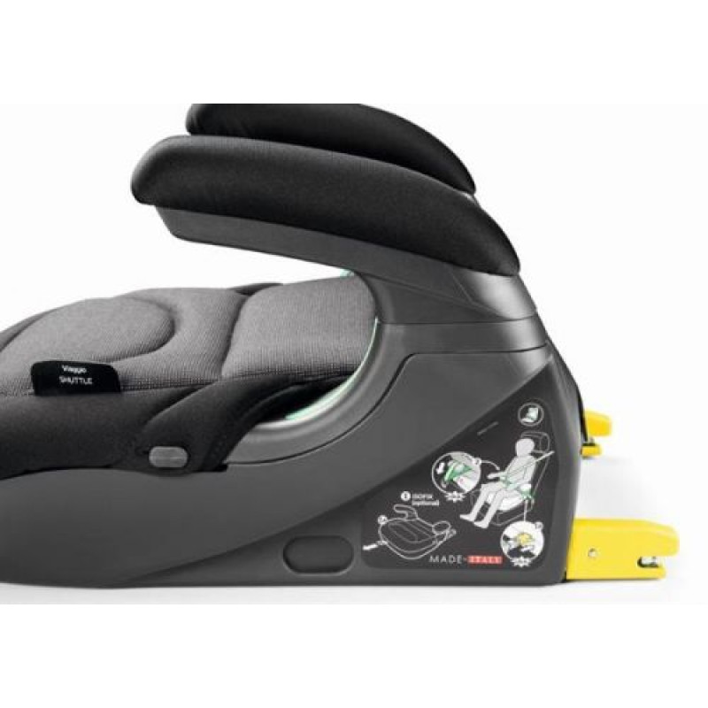 Автокрісло-бустер Peg-Perego Viaggio Shuttle Isofix, чорний
