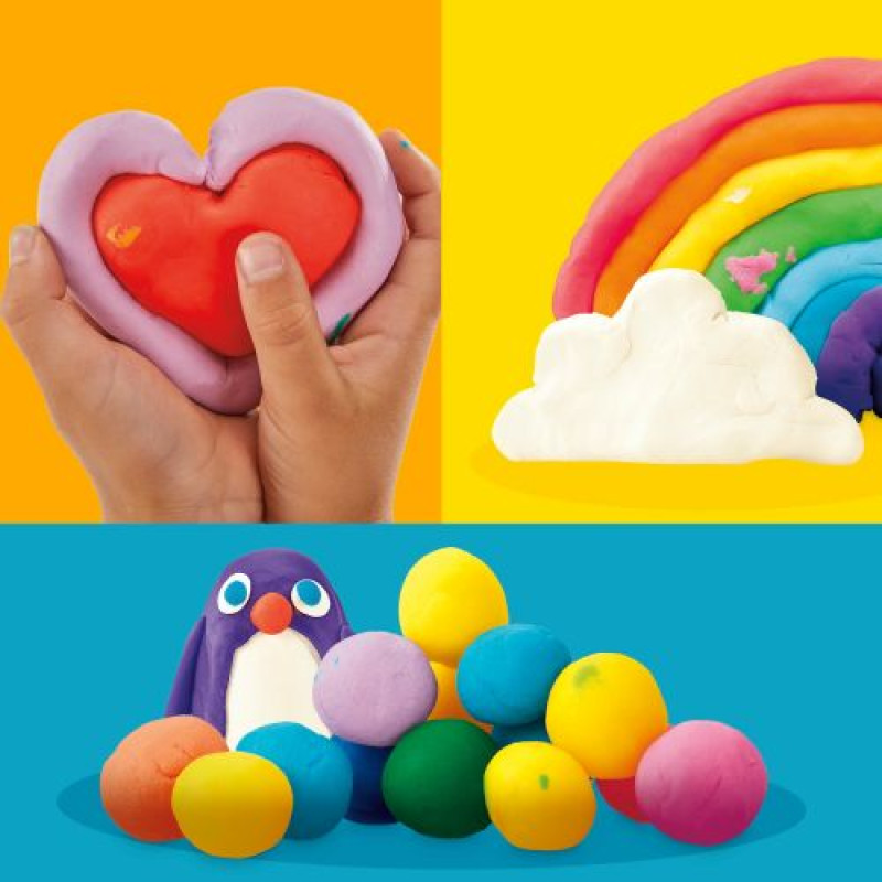 Play-Doh Набор массы для лепки, 30 баночок