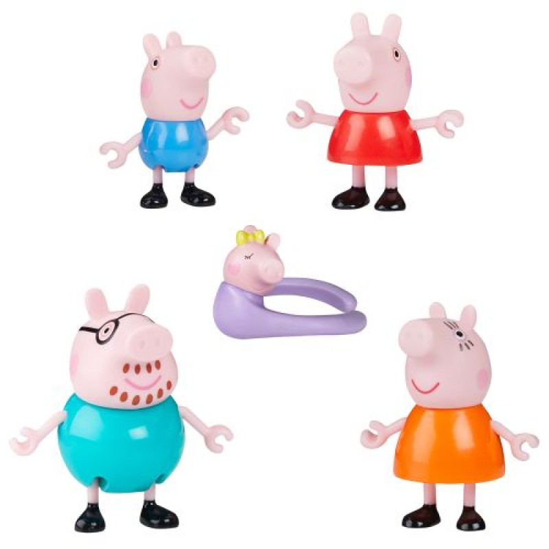 Набор фигурок Peppa Figurines – Большая семья Пеппы