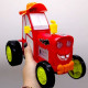 Трактор танцюючий "CrazyCar" на радіокеруванні, акум.USB.,музика, світло, танцює кор.24x14x16см (ЧЕРВОНИЙ)
