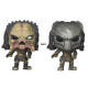 Игровая фигурка Funko POP! серии Чужие против Хищника S3 - Хищник (Wolf) (W/CH)