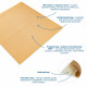 Панель 3D Beige 710х700х4мм (D) SW-00001953