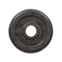 Диск обрезиненный HouseFit 0,5 кг R-0.5